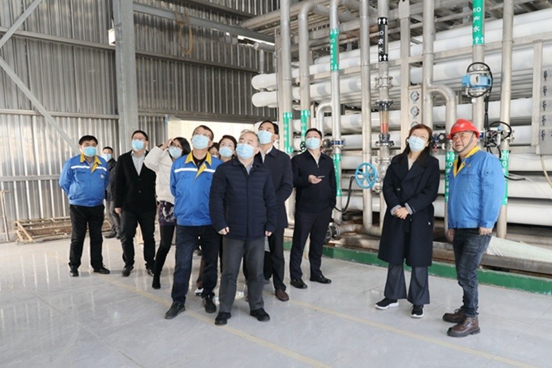 2022年12月15日，时任浙江省发展鼎新委党组成员、副主任吴红梅莅临888集团电子游戏纸业调研企业用能、节能工作
