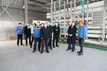浙江省碳达峰碳中和工作督查组莅临888集团电子游戏纸业调研